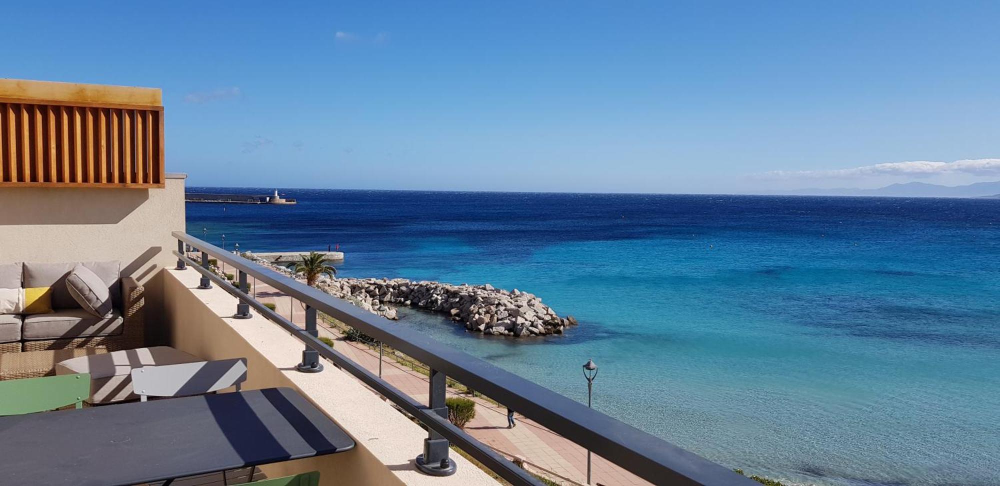 L'Ambre Apartment L'Ile-Rousse  Bagian luar foto