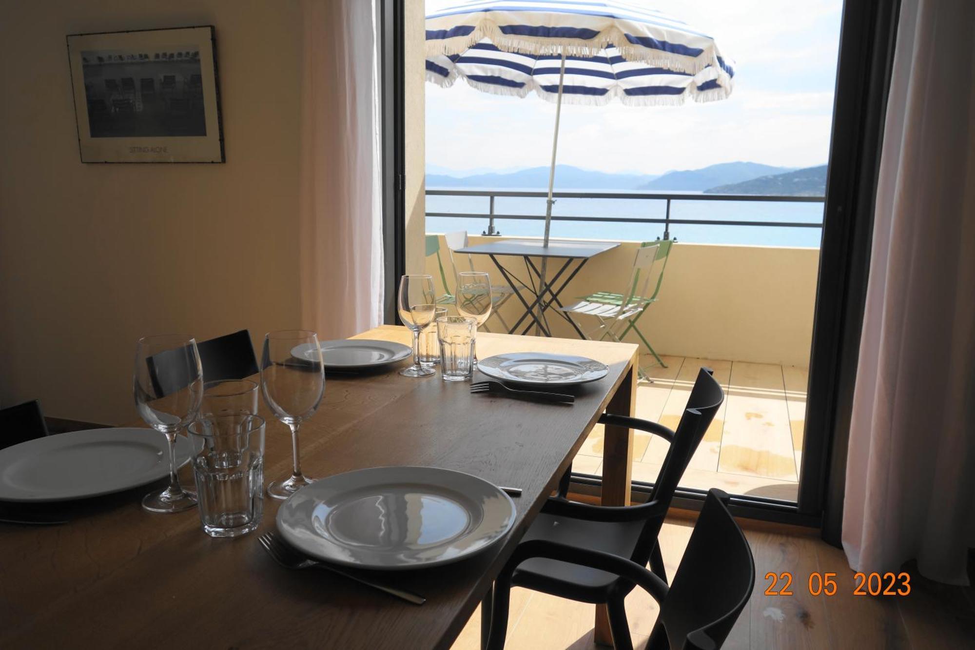 L'Ambre Apartment L'Ile-Rousse  Bagian luar foto